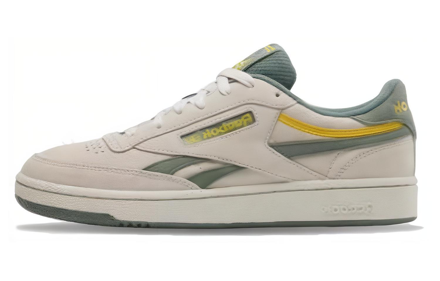 Reebok Club C Revenge Trek Green Classic Yellow Bone 100074164 36
