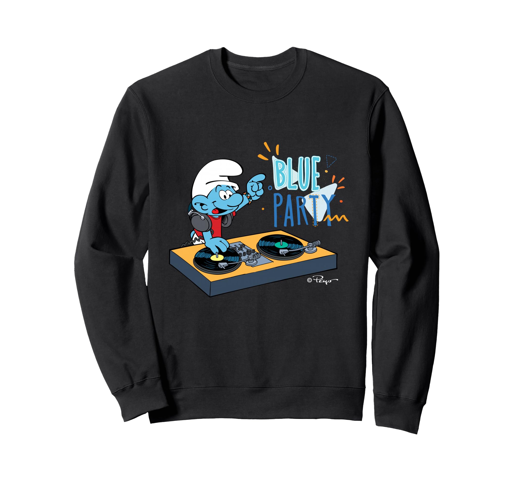 

Smurf Blue Party Sweatshirt