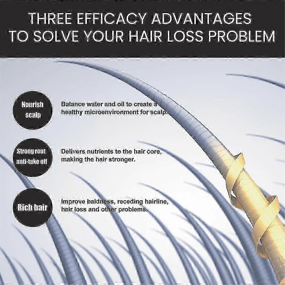 3pcs Ouhoe Hair Serum Biotin Hair Generating Essential Oil 3362223739905