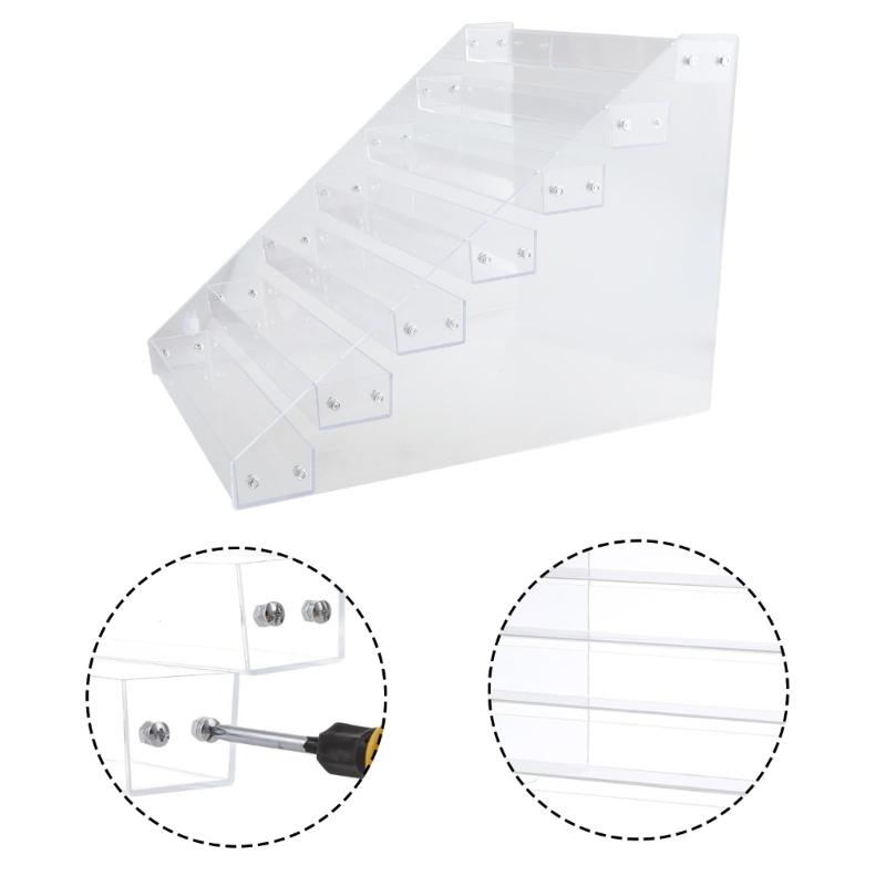 Acrylic Paint Storage Organizers Acrylic Paints and Brushes Organizers 7 Layer Stand for Efficient Tool Storage