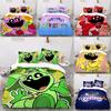 Luxurious Three Piece 3d Digital Print Bed Set Featuring Soft Microfiber Cartoon Design