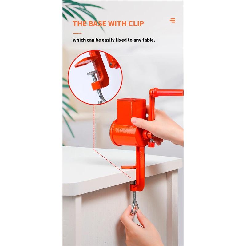 Manual Nut Grinder Multifunctional Kitchen Utensil Grinding Device Dry Fruit Crusher Peanut Butter Nut Sesame Walnut Chopper