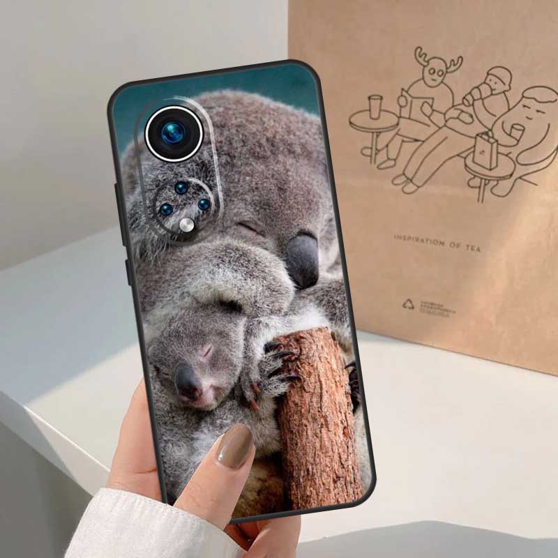 Australian Koala For Honor Magic 8 5 6 7 Pro Case For Honor 400 200 Lite 50 70 90 X8c X8b X9a X9b X9c X9d Win