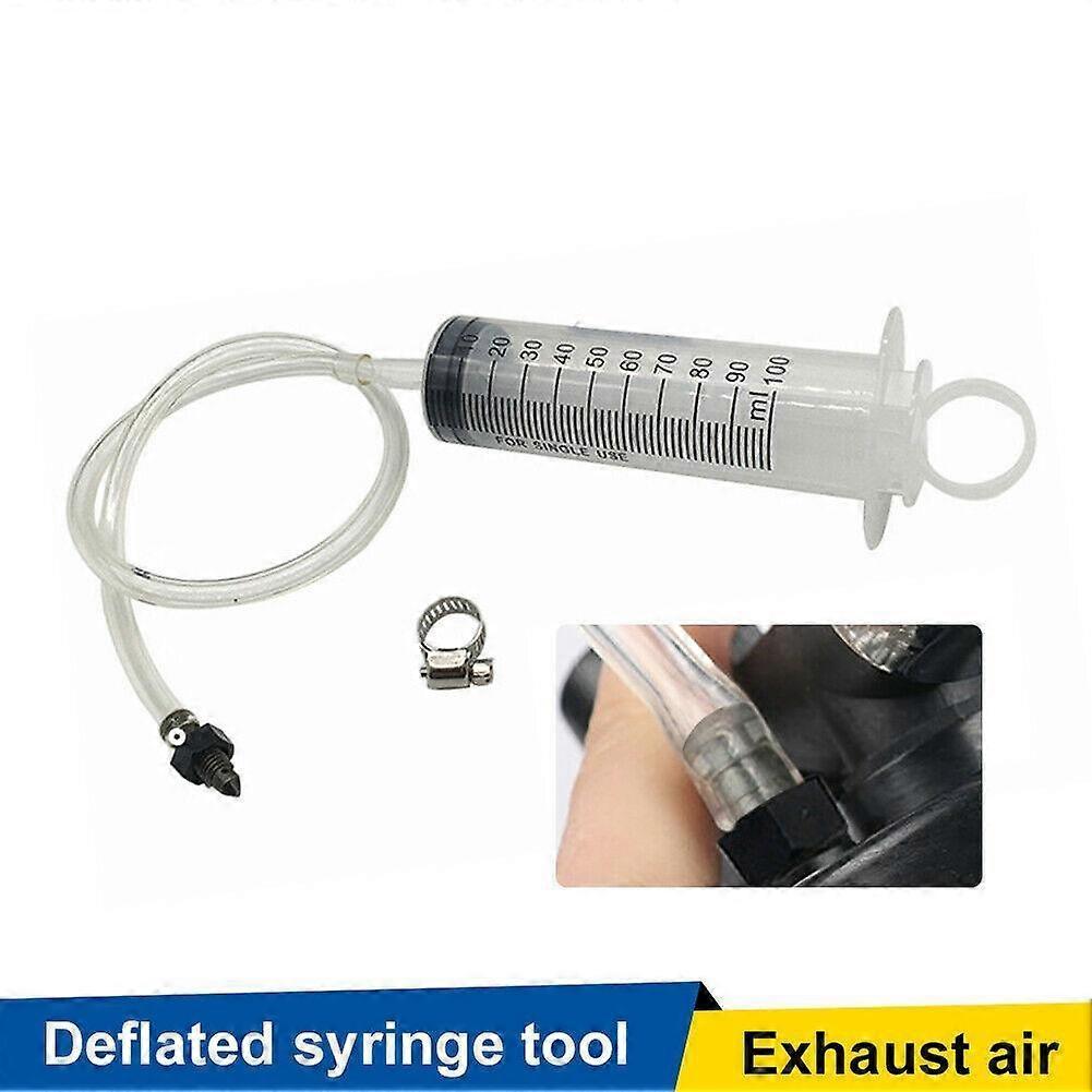Motorcycle Bleed Kit Caliper Gas Bleed Syringe Tool For Hydraulic Brake