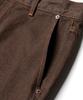 Edeunbeoleokeulleob Wide Fit Denim Pants (Brown)
