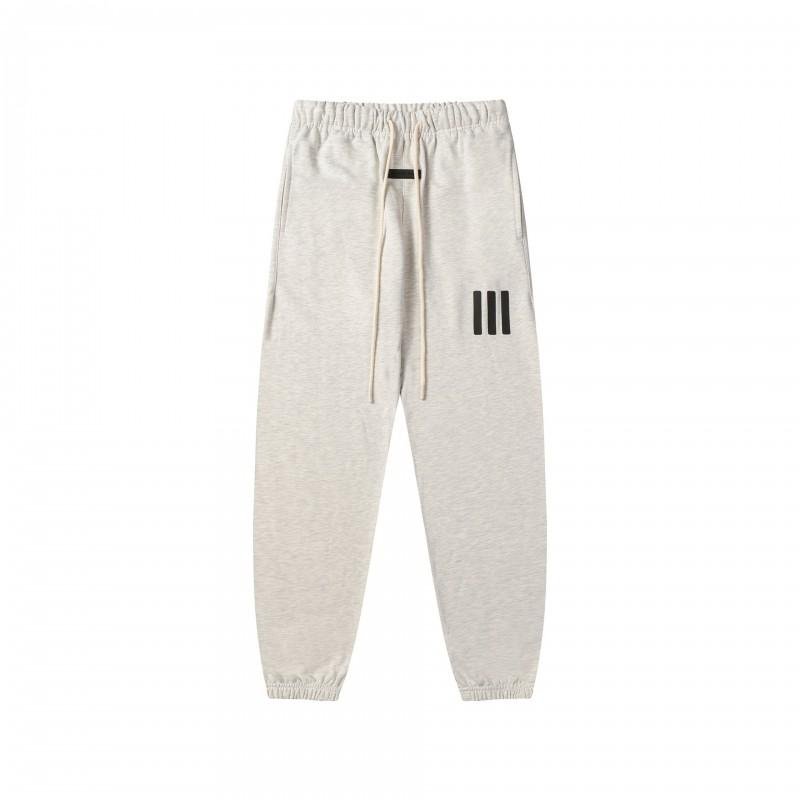 Essentials Style Heavyweight Cotton Hoodie Men Women Streetwear Oversized Fit 3-Stripe Letter Print Casual Sweatshirt
