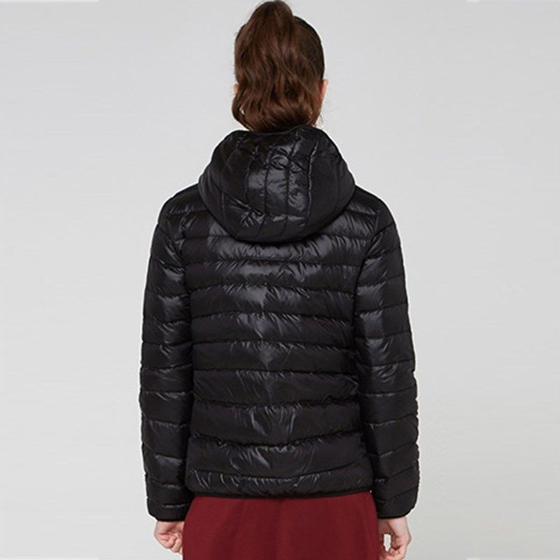 90% Ultra-light Plus Size Thin Down Jacket Women 2020 Autumn