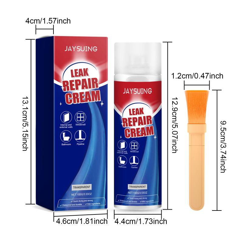 Leak Repair Waterproof Sealant Spray,Spray Sealer Wall Roof Leak Repair Liquid Spray Wall Gap Filler Coating Long Lasting