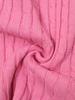 2025 Summer Women's Short Sleeve Lapel Collar V-Neck Cable Knit Pullover Sweater, Casual Chic Knitted Top for Daily & Office Wear