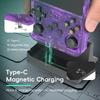 Ergonomic Charging Base For R36S Game Console Magnetic Chargers Dock Ideal For Display And Daily Use