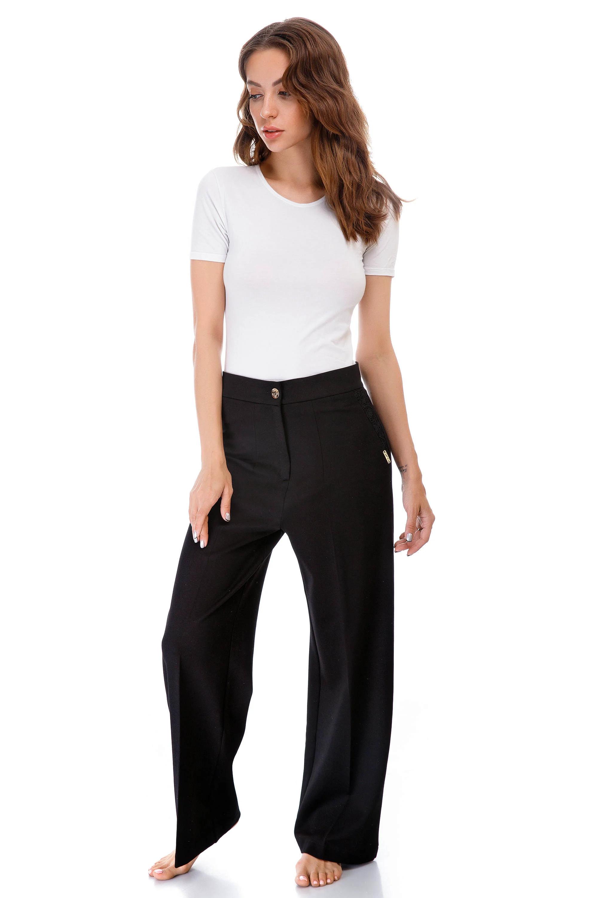 

штани Ora (70871) 46(L) прозорий колір чорний