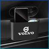 Car Trash Bin Hanging Storage Box ABS Square Pressing Trash Bin For Volvo 240 C70 S40 S50 S60 S70 S80 S90 V40 V50 V60 V90 XC40 XC60 XC90 Vnl Truck