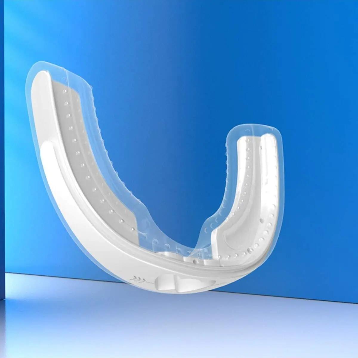 

Защита для рта от храпа и бруксизма, каппа для бруксизма, средство для сна, капа, средство для здоровья, корректор от храпа, средство для предотвращения храпа белый