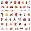 50/100 Sheets of Vehicle Stickers: Waterproof Decals for Phones, Water Bottles, and Children's Scrapbooks