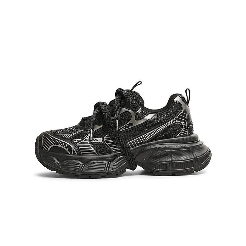 TEENMIX Women s Platform Dad Sneakers BK311AM5 36