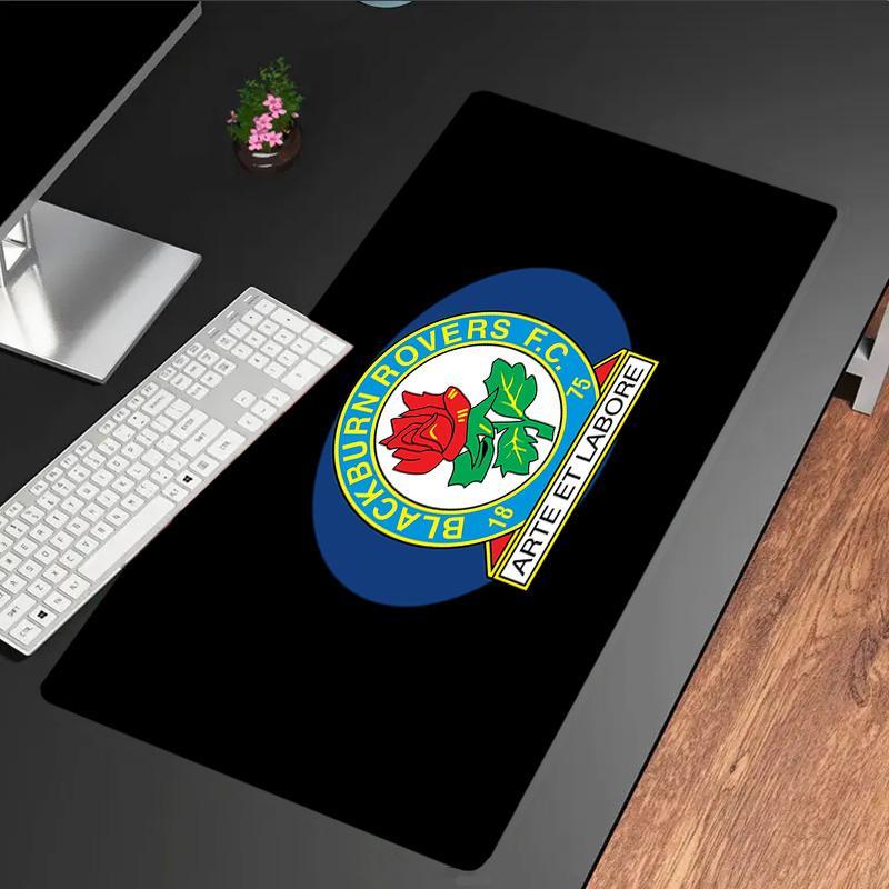Blackburn-Rovers Crest Mouse Pad, Rubber Base, Mouse Pad for Gamers and Office Use, Gaming Desk , Easy To Clean Mat Christmas fan gifts