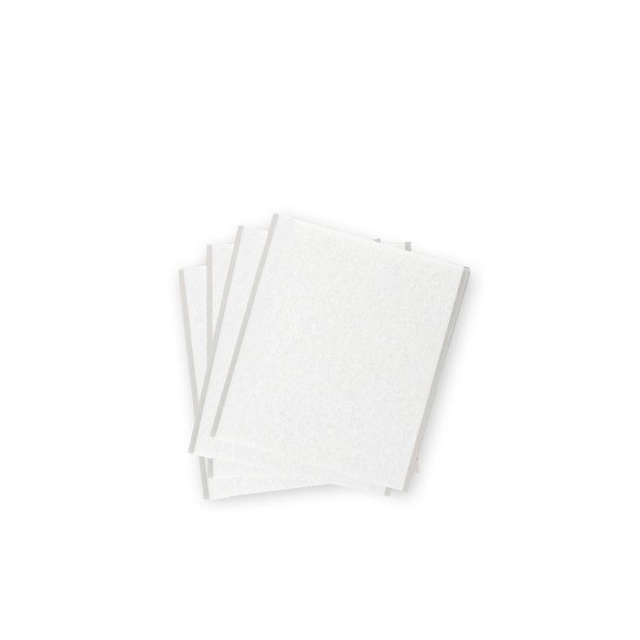 Feutres adhésifs - Plasfix - Inofix - Pack de 4 - Blanc - 100x85mm - Mixte