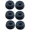 10Pcs Silicone Rubber Aquarium Oxygen Pump Parts  for Freshwater Marine Aquarium