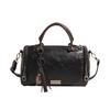 2025 New Retro Texture Fringed Design Solid Color Splicing Women's Oblique Span Bag Pillow Bag Shoulder Bag