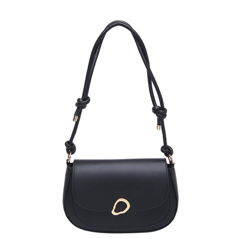 

Sleek Lock Buckle Small Handbag For Women Versatile Urban Minimalist Design In Shades Various
