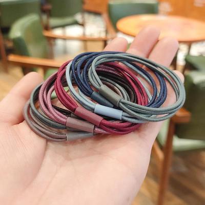 Korean Style Elastic Hair Ties - Basic DIY Handmade Rubber Bands