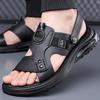 2025 new beach shoes sandals slippers men's shoes driving shoes non-slip shoes summer shoes youth trend 2025