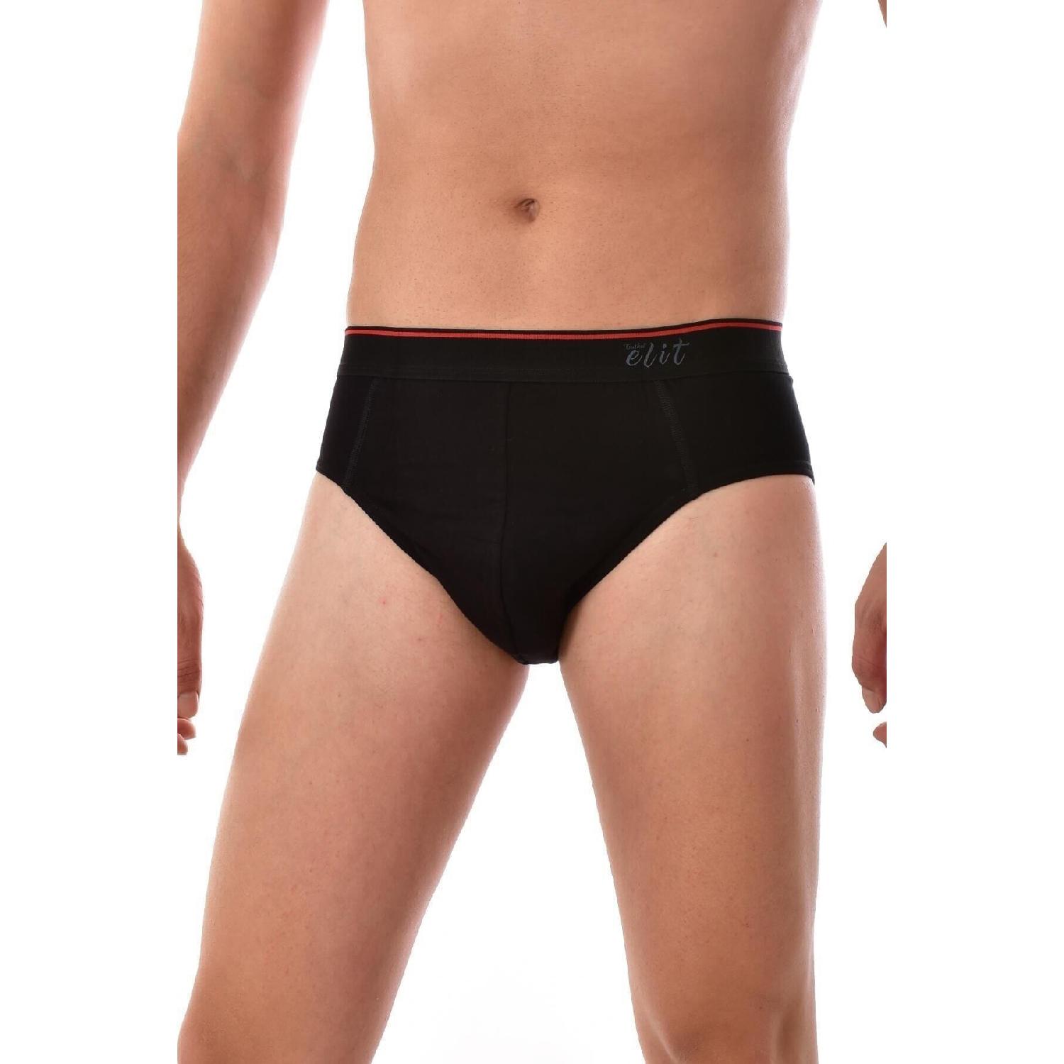

Мужской черный ремень из 3 предметов Elite Lycra Elasthan 1351 Slip XXL