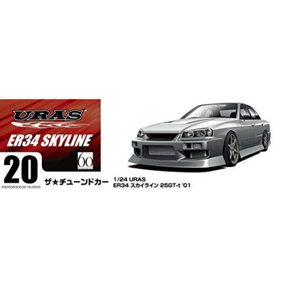 Buy Aoshima Nissan Uras Er34 Skyline 25gt T 01 Plastic Model Kit From Japan New At Affordable Prices Free Shipping Real Reviews With Photos Joom