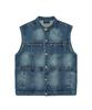 Wkndrs Patch Work Denim Vest (Denim)