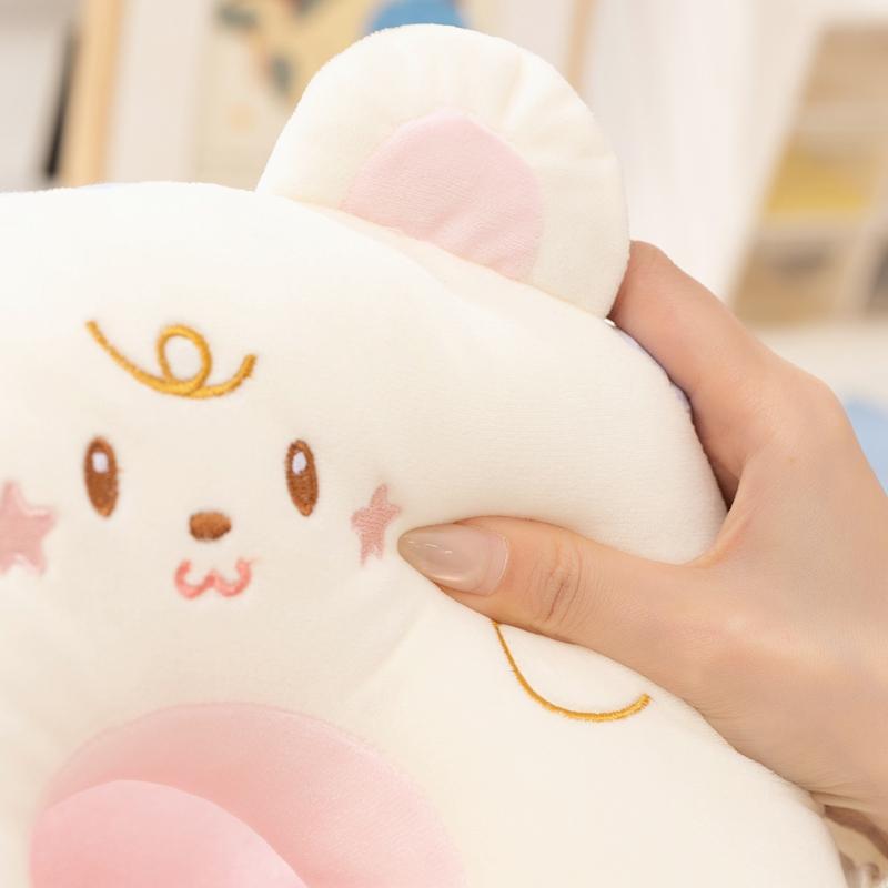 Cute Pastel Animal Donut Plush Cute Toy Doll Cushion For Teens Room Comfort And Casual Style Decor