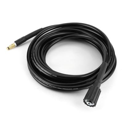 Wąż do myjki ciśnieniowej 40 MPa / 5800 PSI, Gumowy wąż wysokociśnieniowy do Karcher K2, K3, K4 i K5, 6 metrów / 19,7 stopy