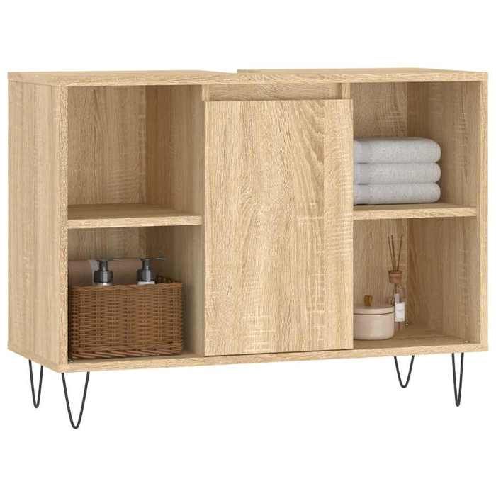 VidaXL Armoire salle de bain chêne sonoma 80x33x60cm bois d'ingénierie 831631