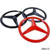 WVQ5   18.6cm Car Front Grille Badge Cover Emblem Sticker for Mercedes Benz C E Class GLA W204 W205 W210 W211 W212 W213 GLE Accessories