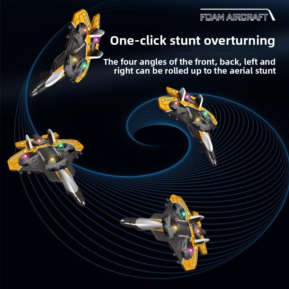 Stunt Roll Radio-controlled Airplane Gravity Sensing Helicopter Quadcopter New RC Fighter Plane