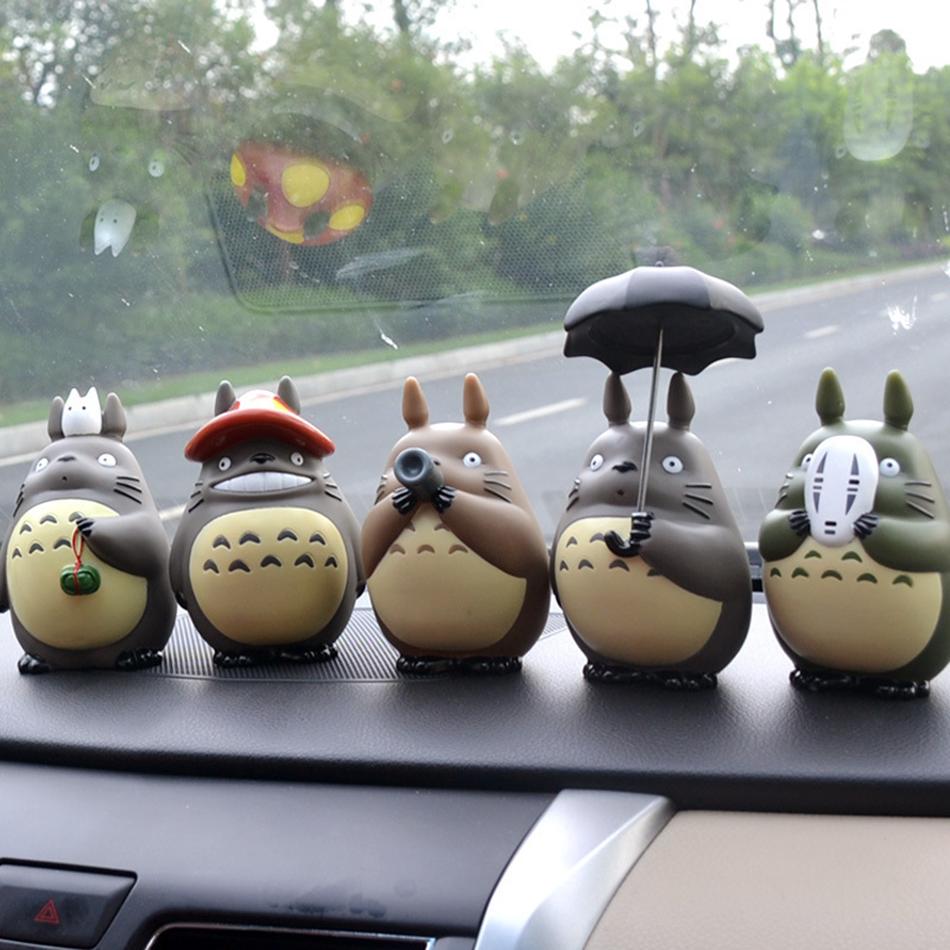 Nou Desen Animat Anime Totoro Periferice 5 buc/set Figurine Trendy Decor Birou Birou Dormitor Noptieră Cadouri de Ziua de Naștere pentru Studenți