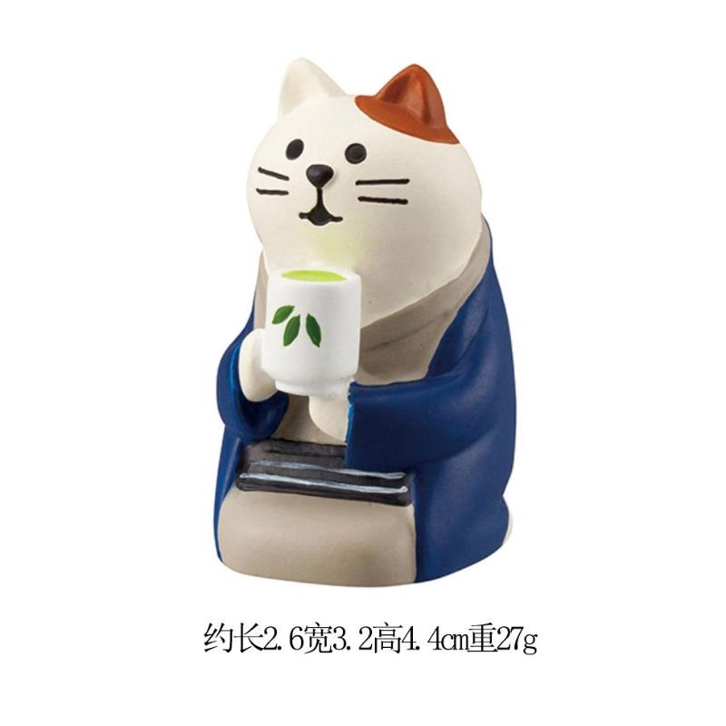 Car ornaments, Japanese cat Zakka groceries, photos, cute adorable ornaments, mini, resin crafts