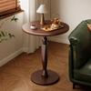 Round Coffee Table Wooden Sofas Side Tables Minimalist Modern Tea Table Luxury Living Room Center Tables Interior Furniture