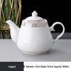 Hotel Restaurant Ceramic Tableware Set: Plates, Bowls, Cutlery, Chopsticks for Private Rooms - 7 or 8 Pieces