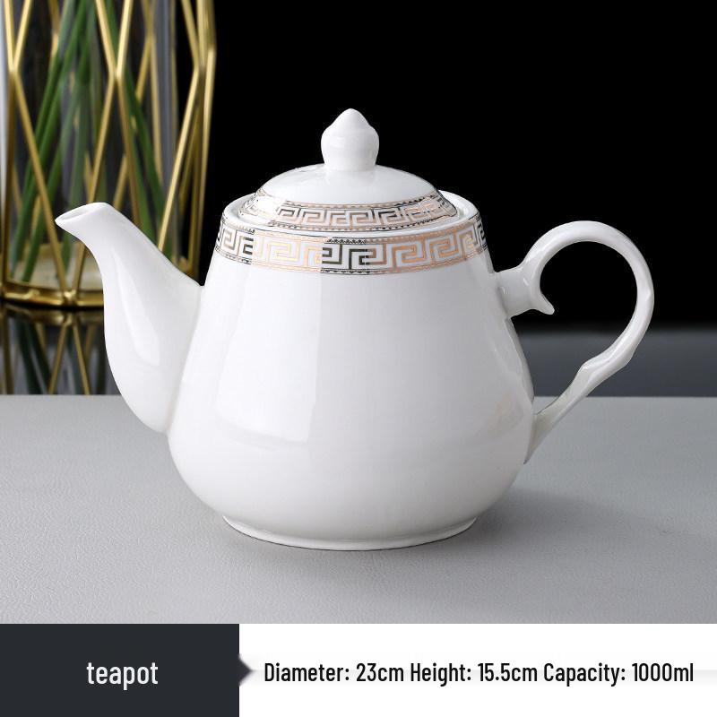 Hotel Restaurant Ceramic Tableware Set: Plates, Bowls, Cutlery, Chopsticks for Private Rooms - 7 or 8 Pieces