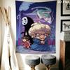 Prinzessin Mononoke Mythische Reise Wandteppich Wandmontage Mode Druck Hintergrundtuch Weihnachtsgeschenk Weich