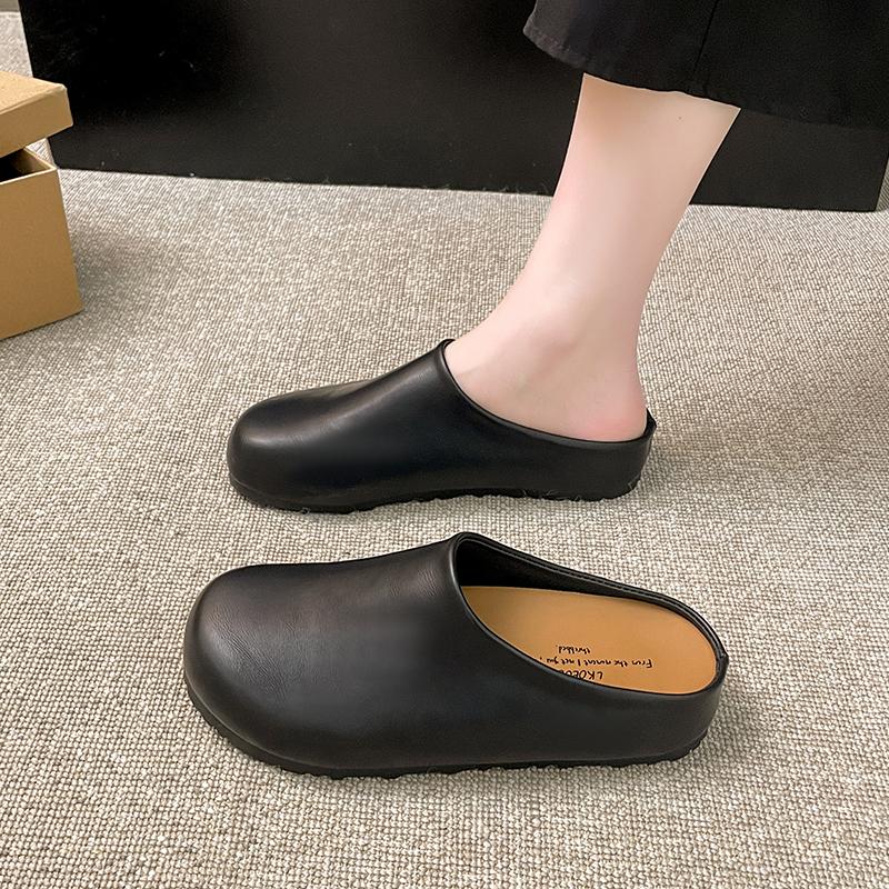 Fashion CRLAYDK Slides for Women Closed Toe Outdoor Indoor Slip On Mule Lightweight Easy Clean Uppers Comfort Casual Slippers Loafers