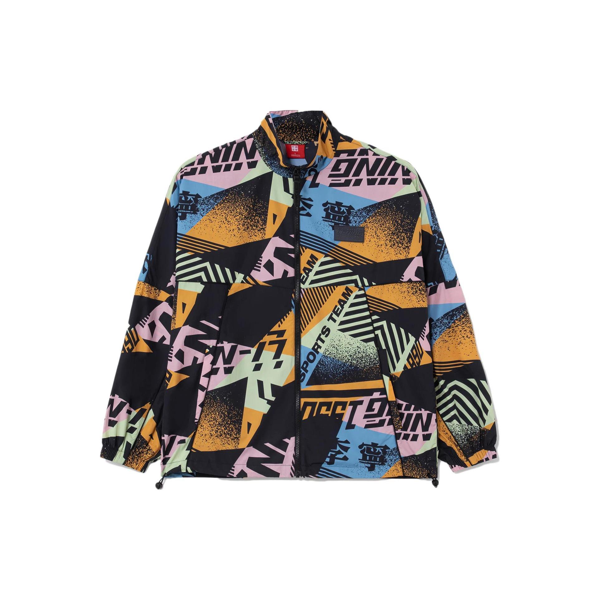 Куртки Li Ning Мужские Многоцветные С воротником-стойкой Умеренные Другие AJDS095-3 XL