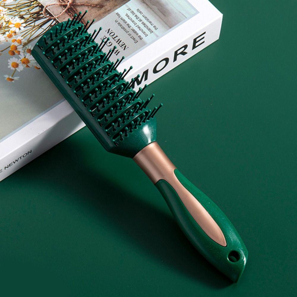 Dark Green Hairdressing Comb Anti-static Massage Comb High Quality Salon Hairbrush