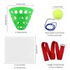 1/2/3Sets Swinging Game Hanging Ball Toss Game For Birthday Party Christmas Holiday Family Outdoor Activities Wedding Gifts