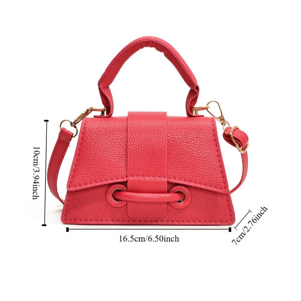 Solid Color Mini Coin Purse Handbag Women's Shoulder Bag Casual Chic Crossbody Bag  Women