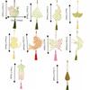 Zongzi Bamboo Pendant Material Kit Handmade Wind Chime Kit  Courtyard Decor