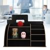 Wood Desktop   Innovative Cosmetics Stationery Storage Rack for