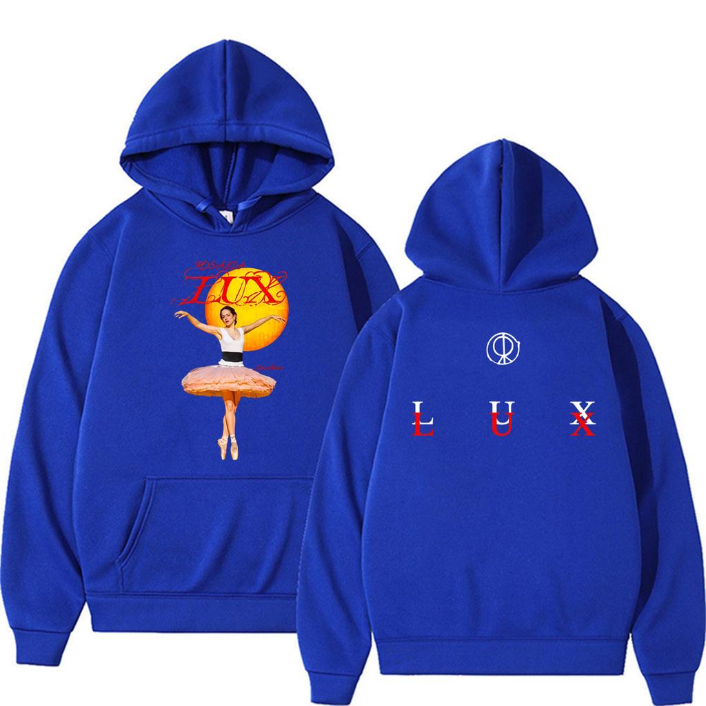 Singer Rosalia Lux Tour 2026 Print Hoodie Unisex Fashion Gothic Hot Sale Oversized Hoodies Long Sleeve Loose Tops Sweatshirts
