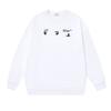1238 Off-White 2026 Herbst/Winter Neu OW Geschmolzenes Pfeilmuster Herren und Damen Rundhals Hoodie