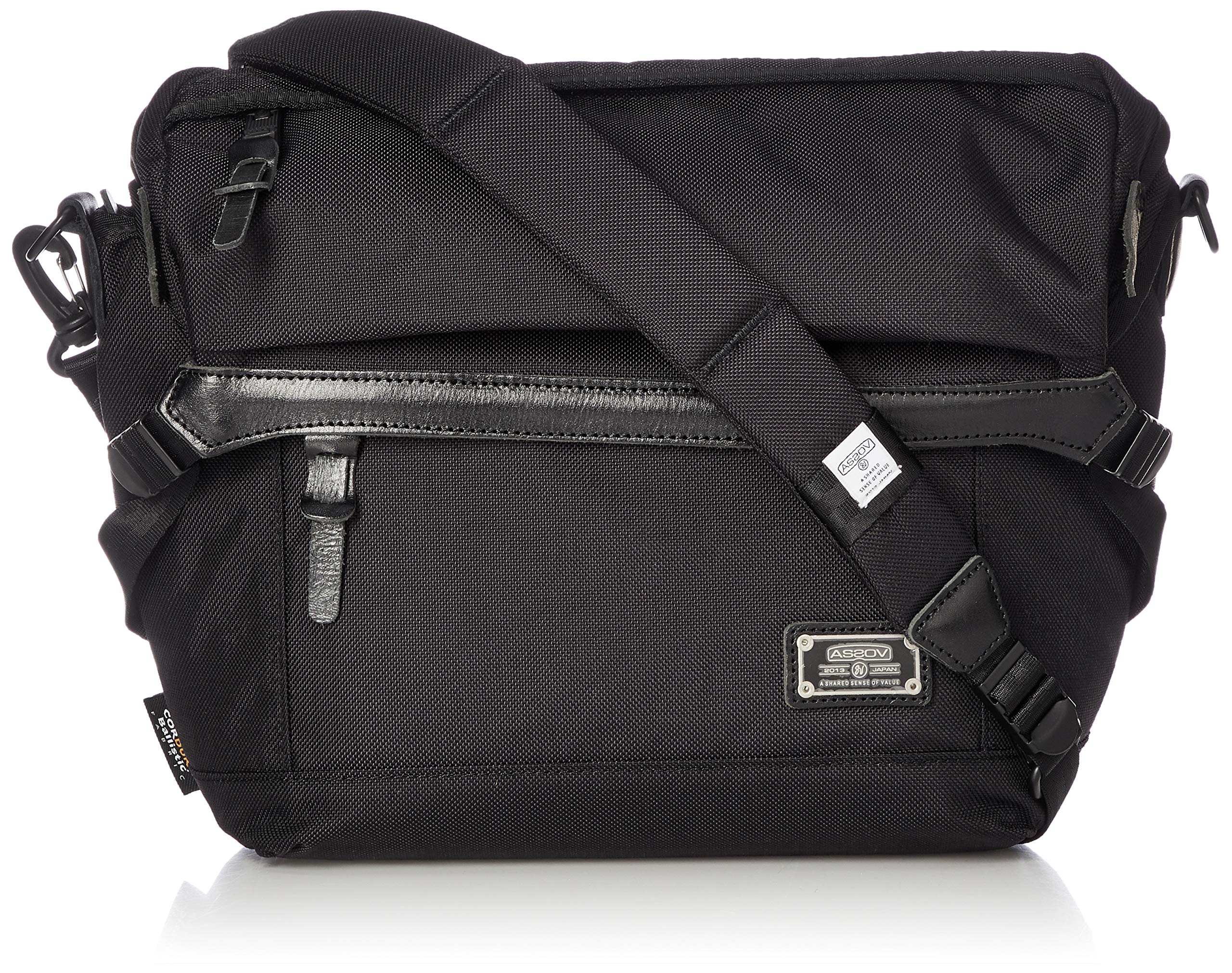 

Messenger Bag Shoulder Bag EXCLUSIVE BALLISTIC NYLON MESSENGER BAG BLACK [Assobu] чорний